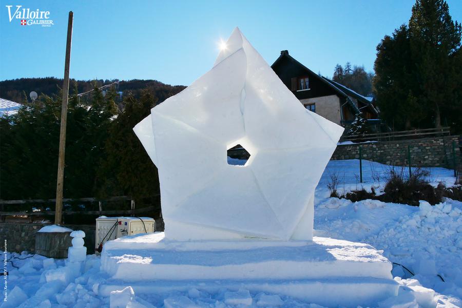 Concours international de Sculpture sur Neige_Valloire