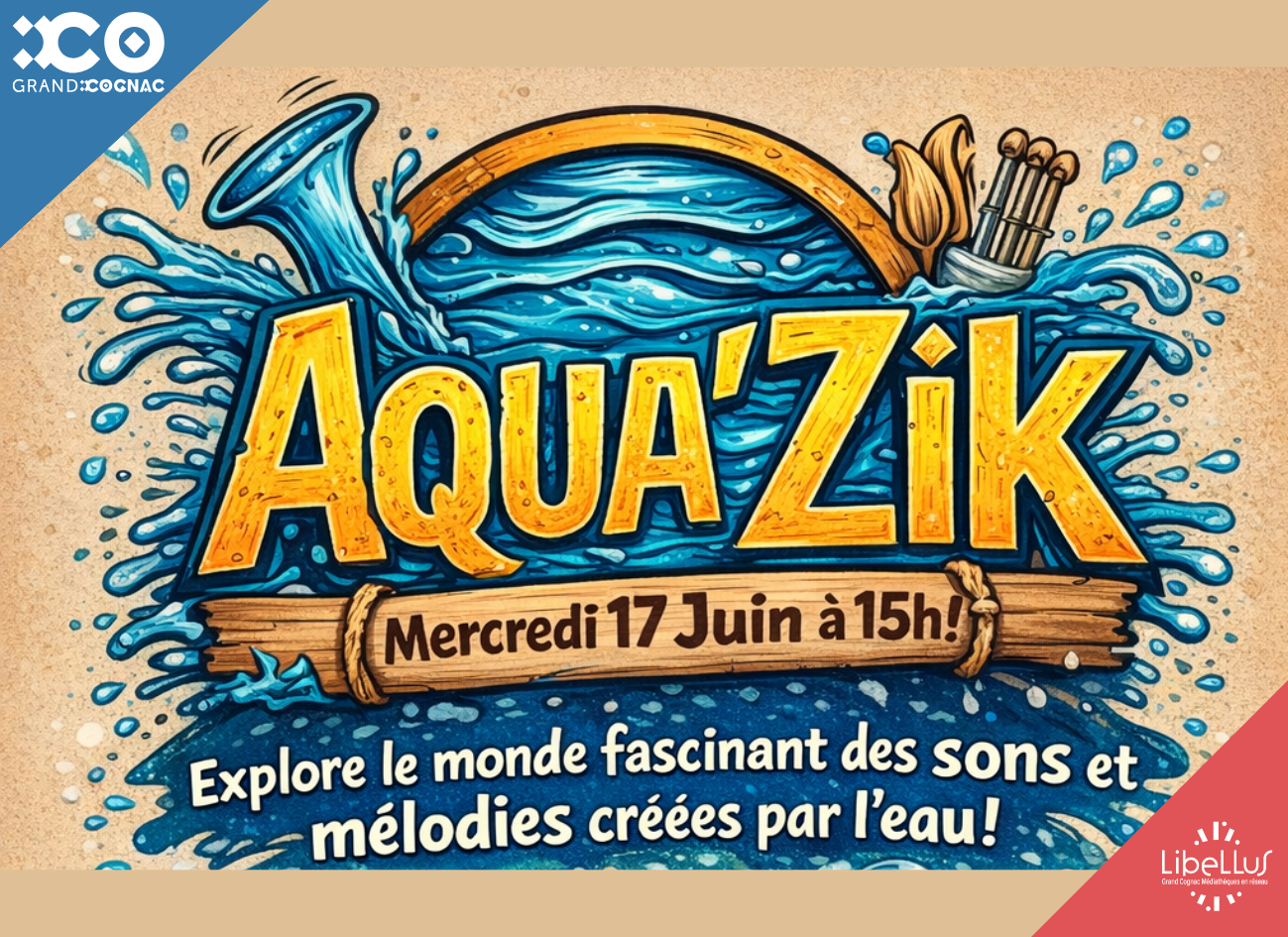 Aqua zik | Atelier Musique