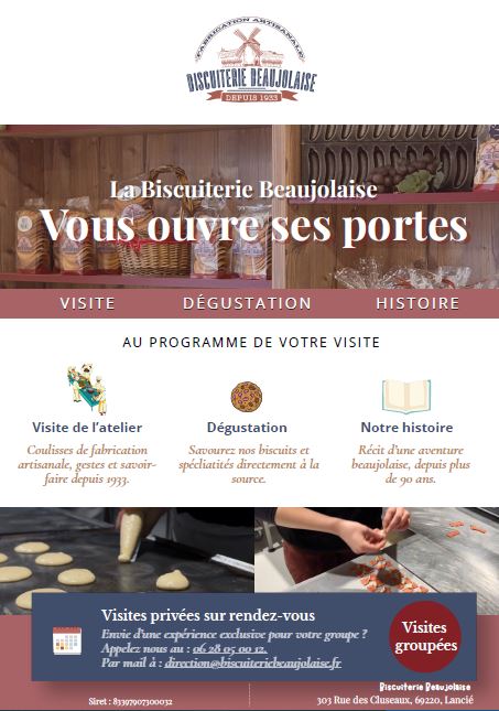 Découverte de la Biscuiterie Beaujolaise_Lancié
