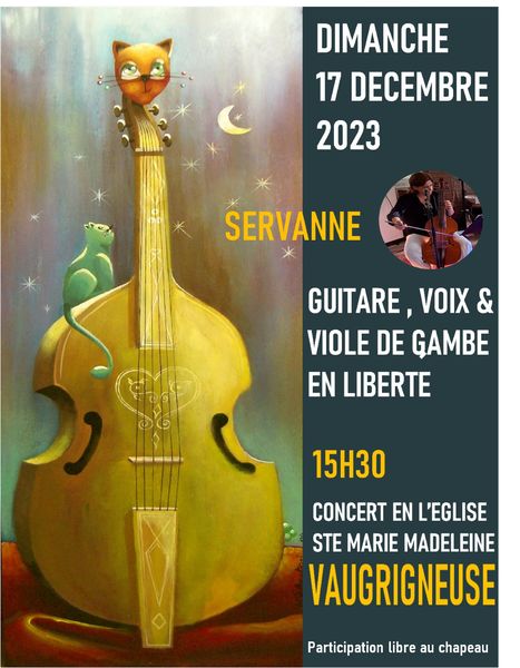 CONCERT GUITARE, VOIX ET VIOLE DE GAMBE