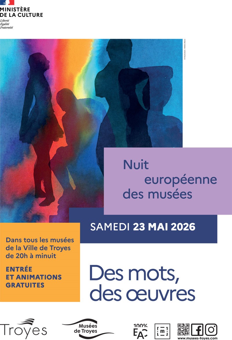 Nuit des Musées de Troyes // Musée de la Maille mode et industrie - Hôtel de Vauluisant — visuel événement
