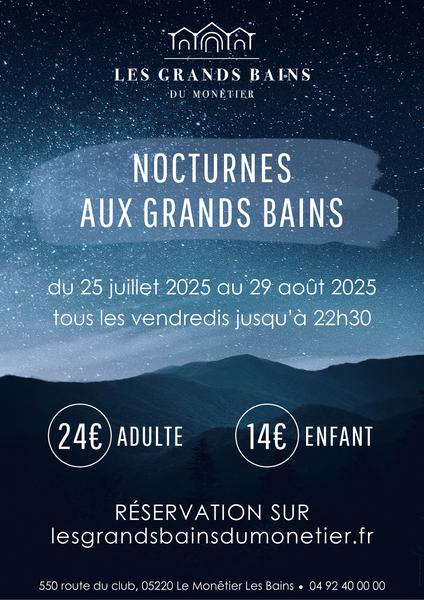 Nocturnes des Grands Bains_Le Monêtier-les-Bains