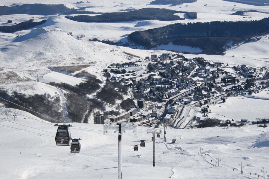 La station de Super-Besse en images