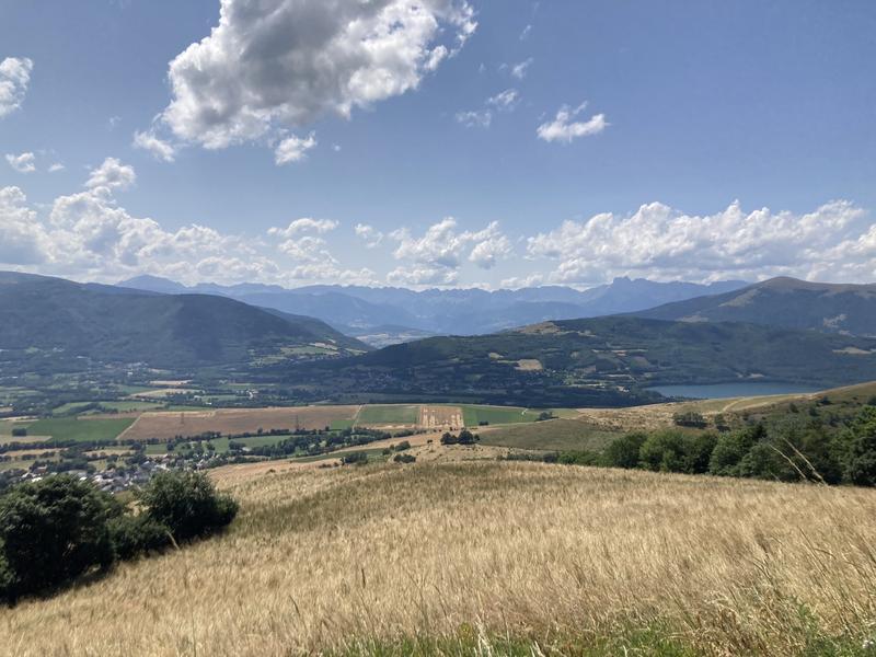 Vue sur la Matheysine depuis Comboursière