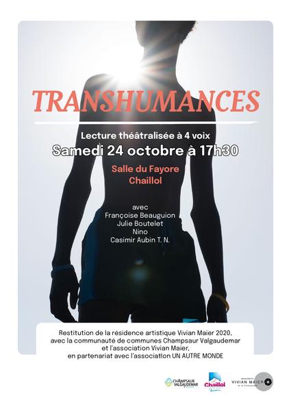 Transhumances : lecture théâtralisée