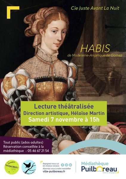 Animation - Lecture théâtralisée - Habis