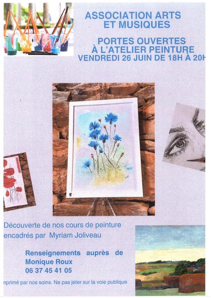 Portes ouvertes à l'atelier peinture