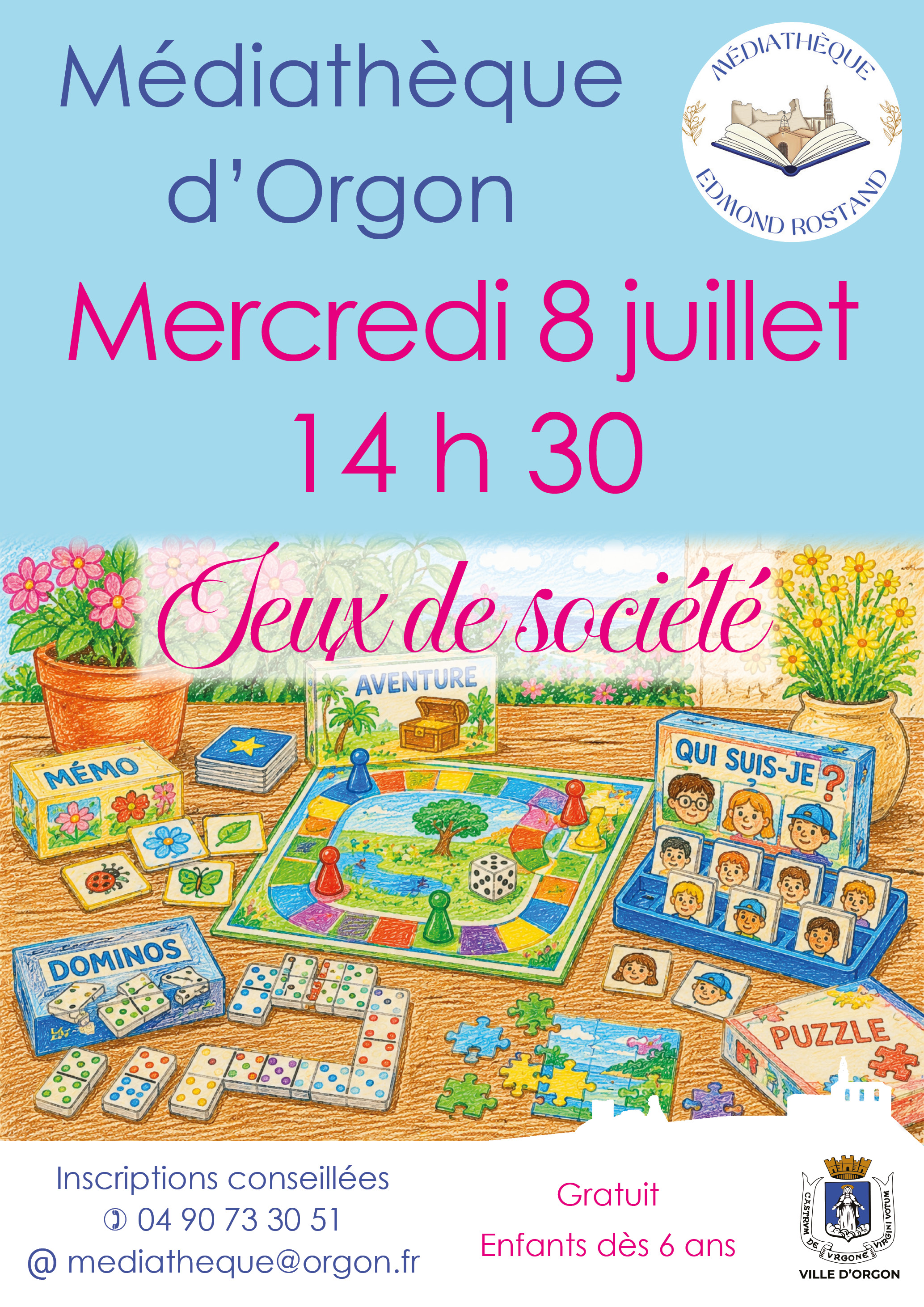 Après-midi "jeux de société"
