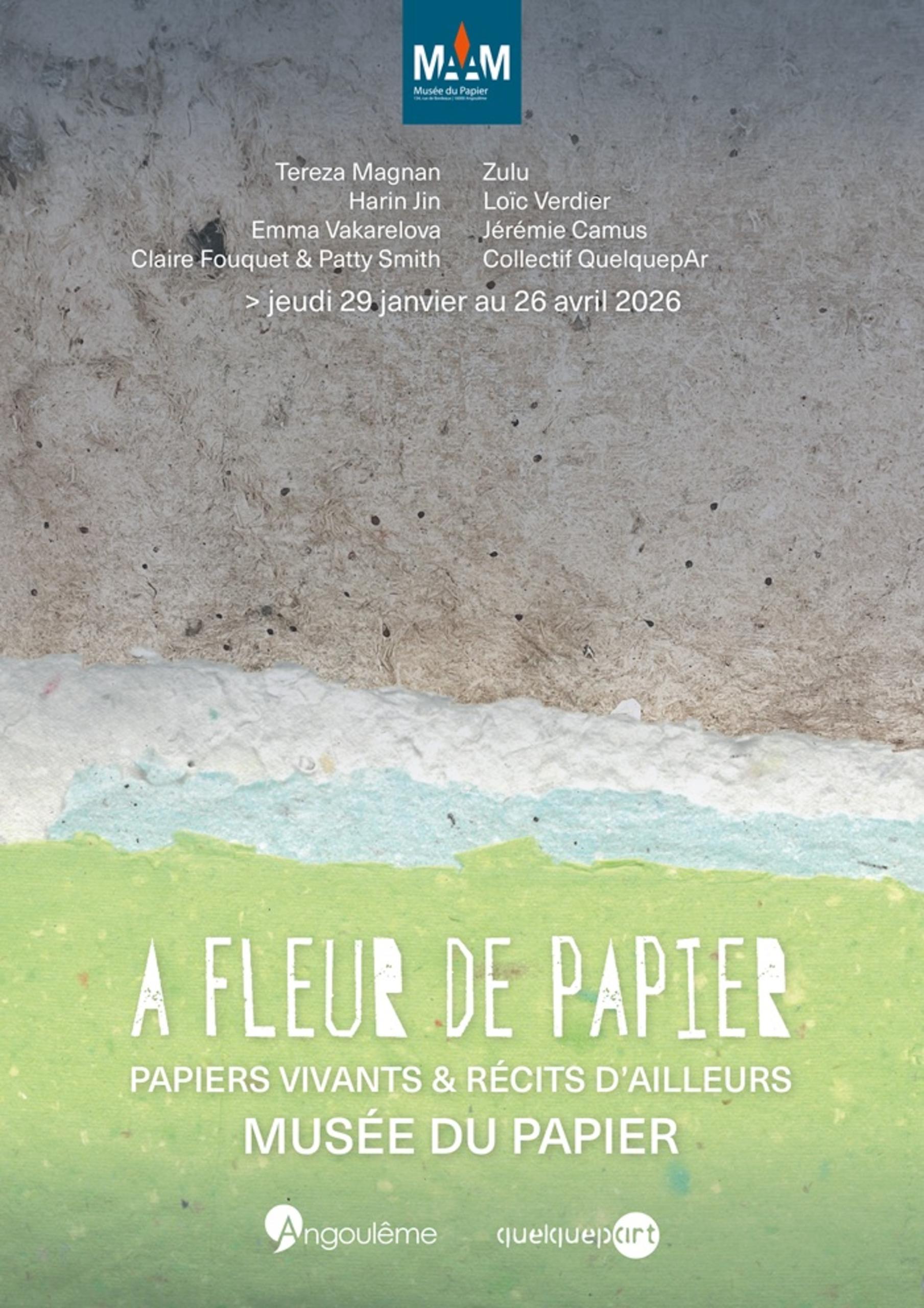 Exposition - À fleurs de papiers