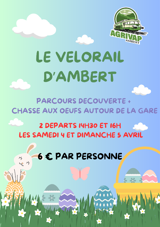 Circuits vélorails pour Pâques // Ambert