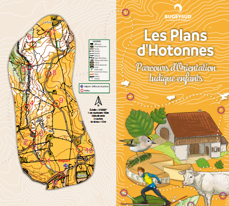 Parcours d'orientation ludique enfants des Plans d'Hotonnes