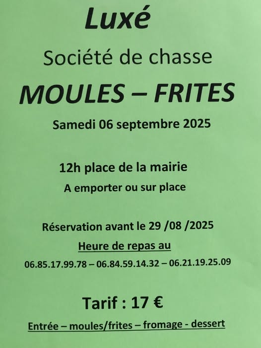 Moules frites_Luxé