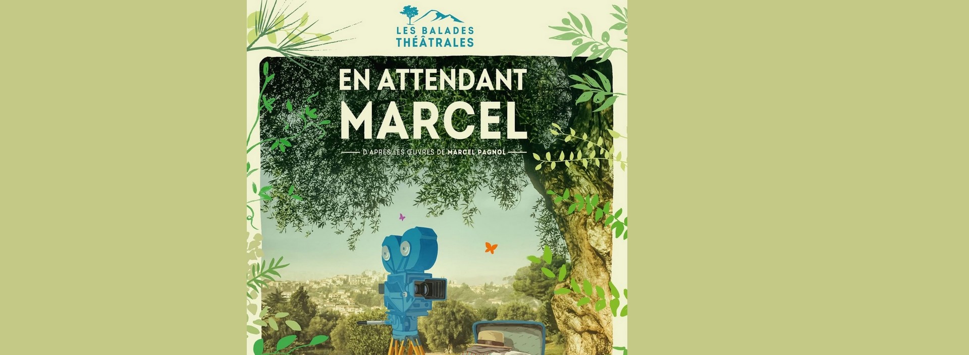 Balade théâtrale Soirée - En attendant Marcel - Paradou