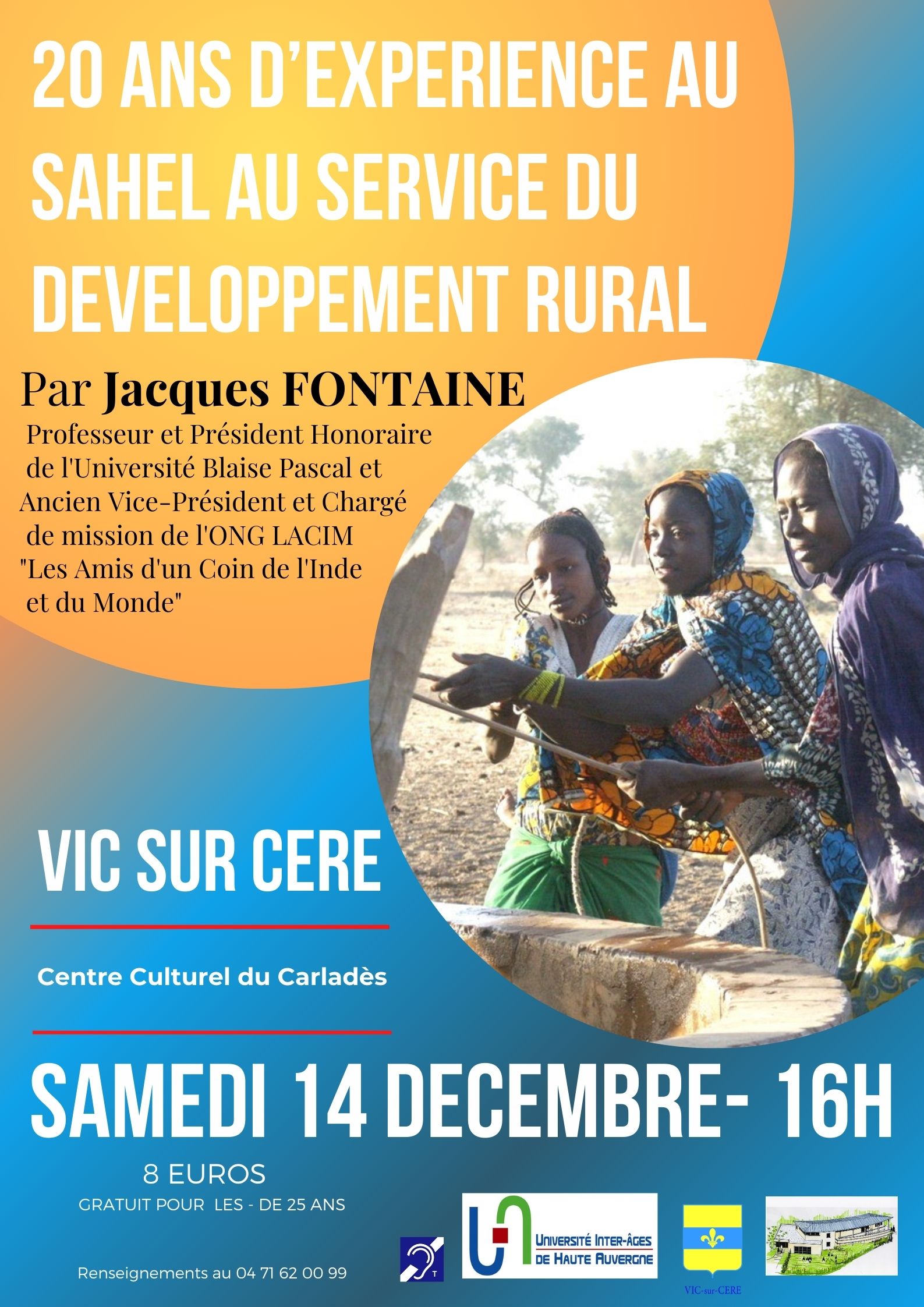 20 ans d'expériences au Sahel au service du Développement rural par Jacques Fontaine