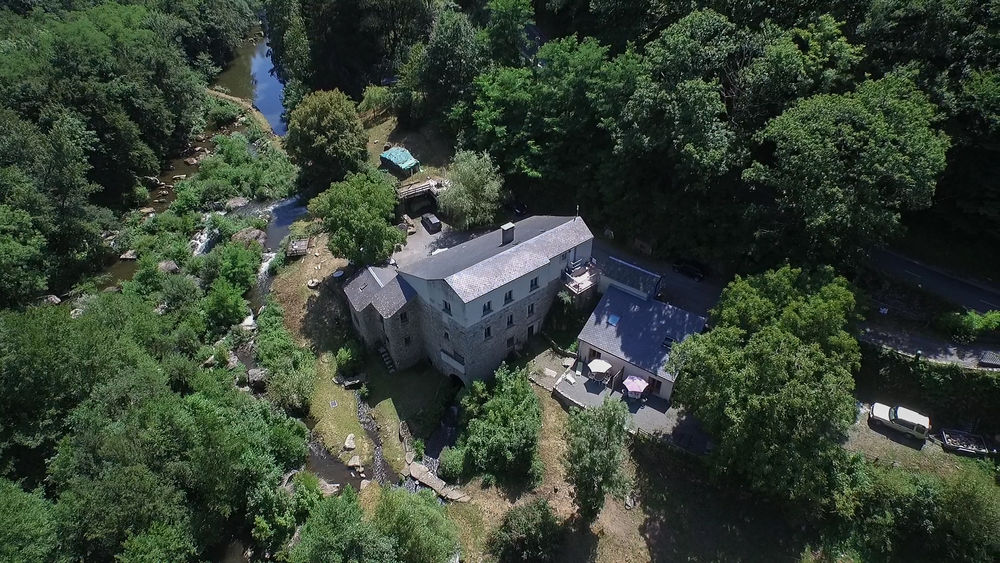 Le Moulin de Record, vu du ciel