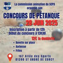 Concours de pétanque