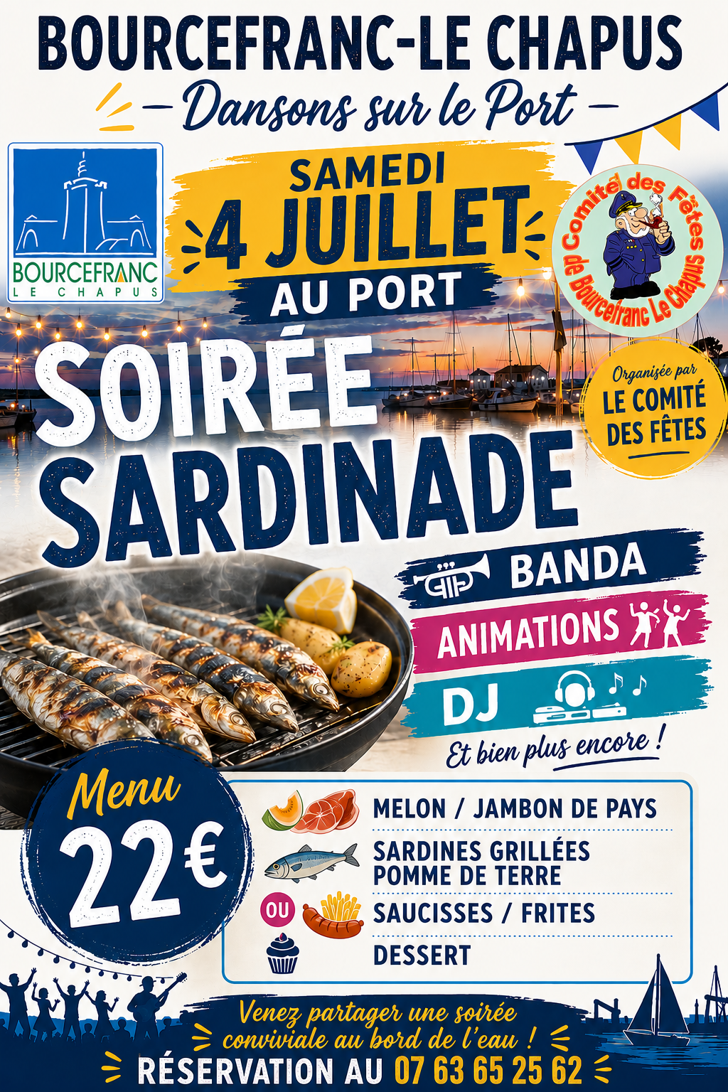 Sardinade du comité des fêtes