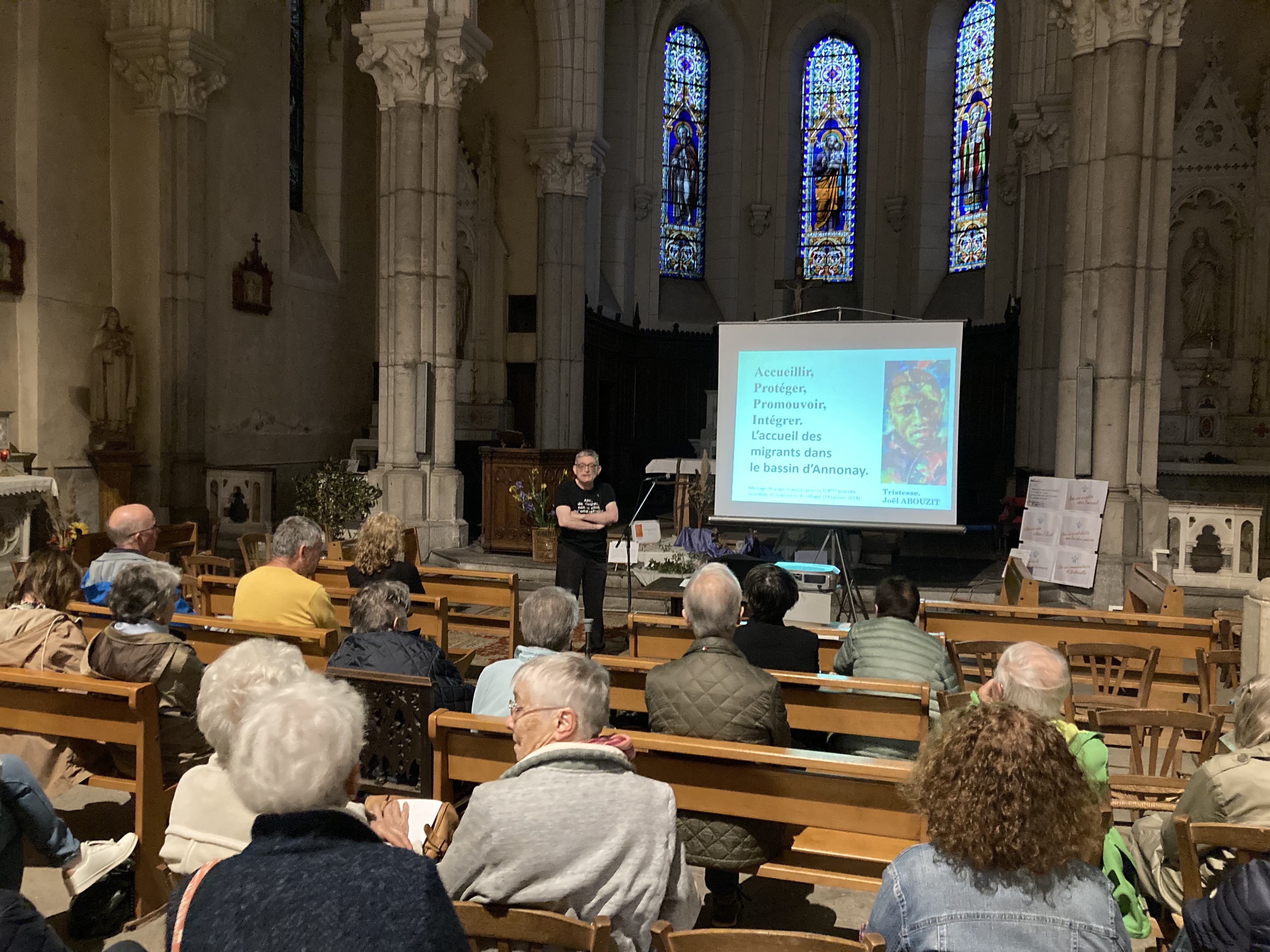 Conférence à Saint-Joseph de Cance