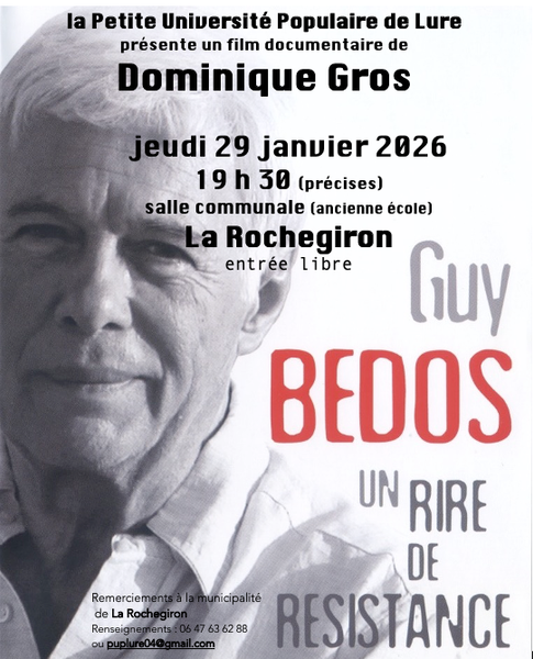 Projection du Film de Dominique GROS \