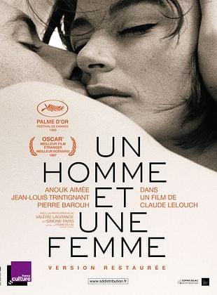 Cycle cinéma Les Palmes d'or : Un homme et une femme de Claude Lelouch