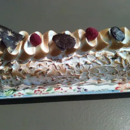 Atelier pâtisserie - Buche citron-framboise