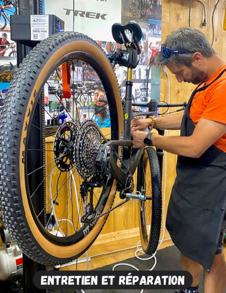 Réparation de velo