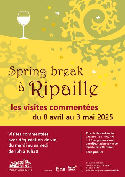 Spring break : visites commentées du château de Ripaille_Thonon-les-Bains