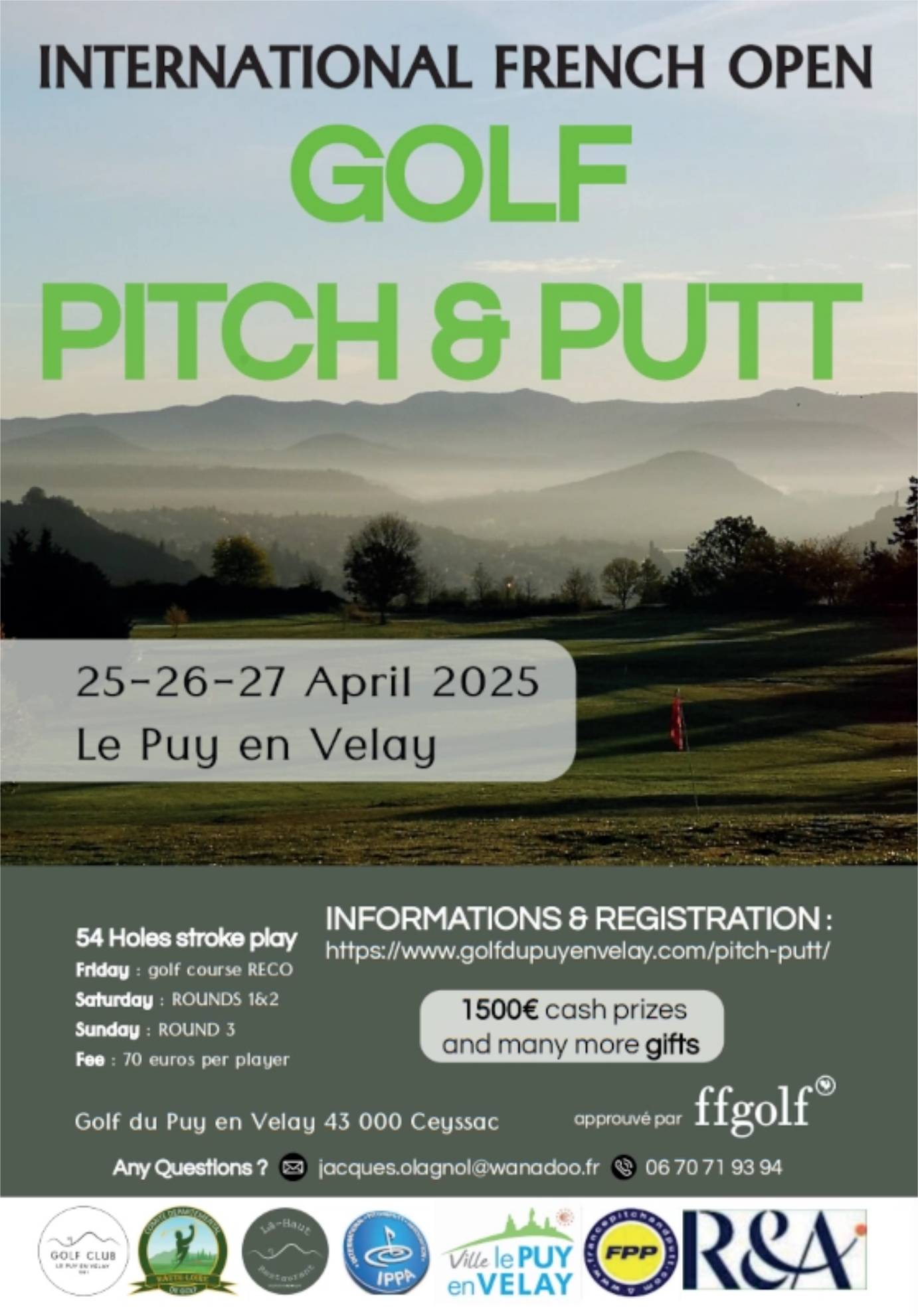 Open International de France de Golf en formule Pitch & Putt