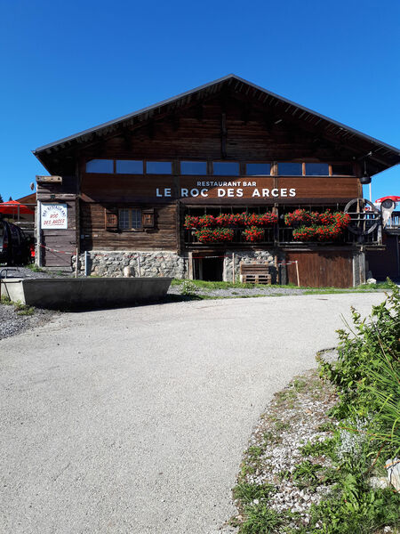 Roc des Arces au Grand-Bornand l'été