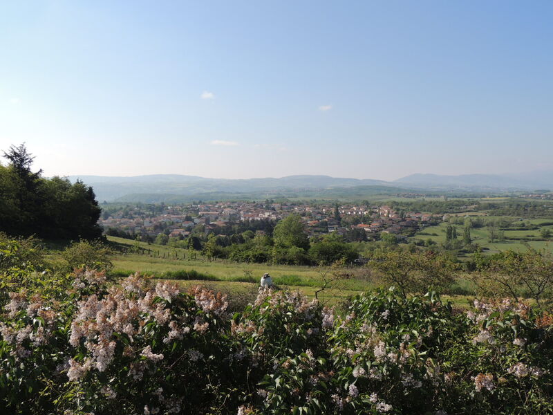 Vue depuis table d'orientation