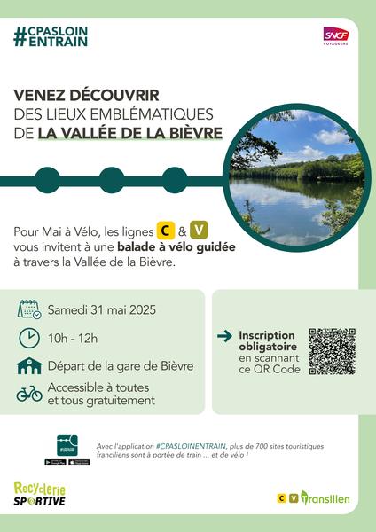 Balade à vélo au sein de la vallée de la Bièvre