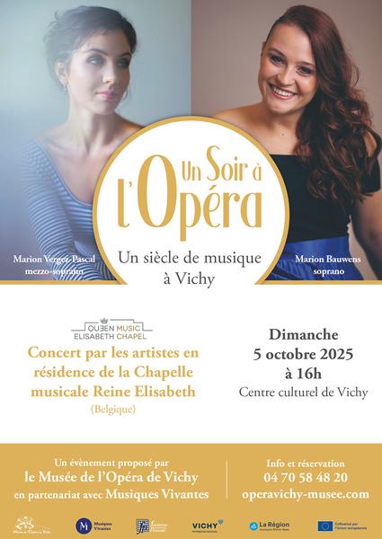 Un soir à l'Opéra, un siècle de musique à Vichy