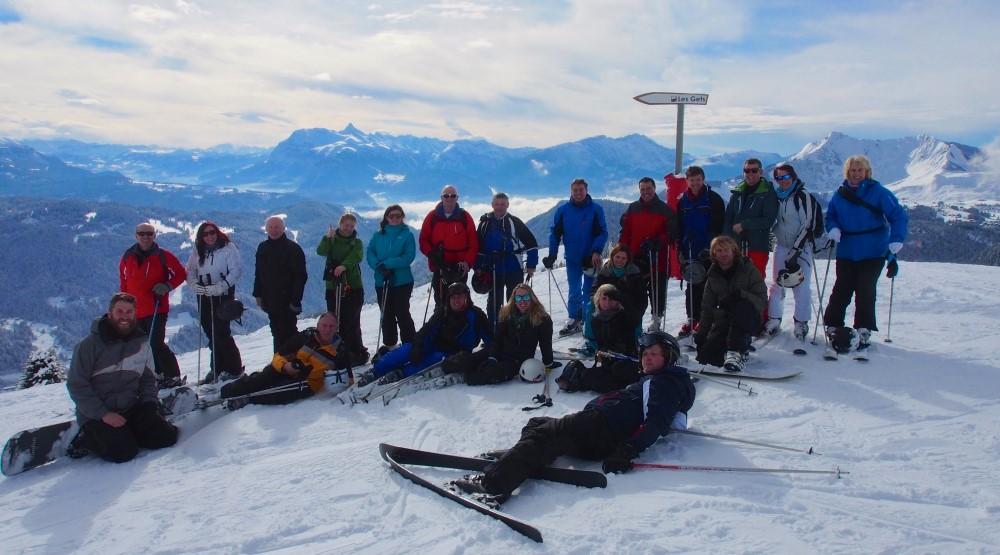 Groupe de solos aux Gets
