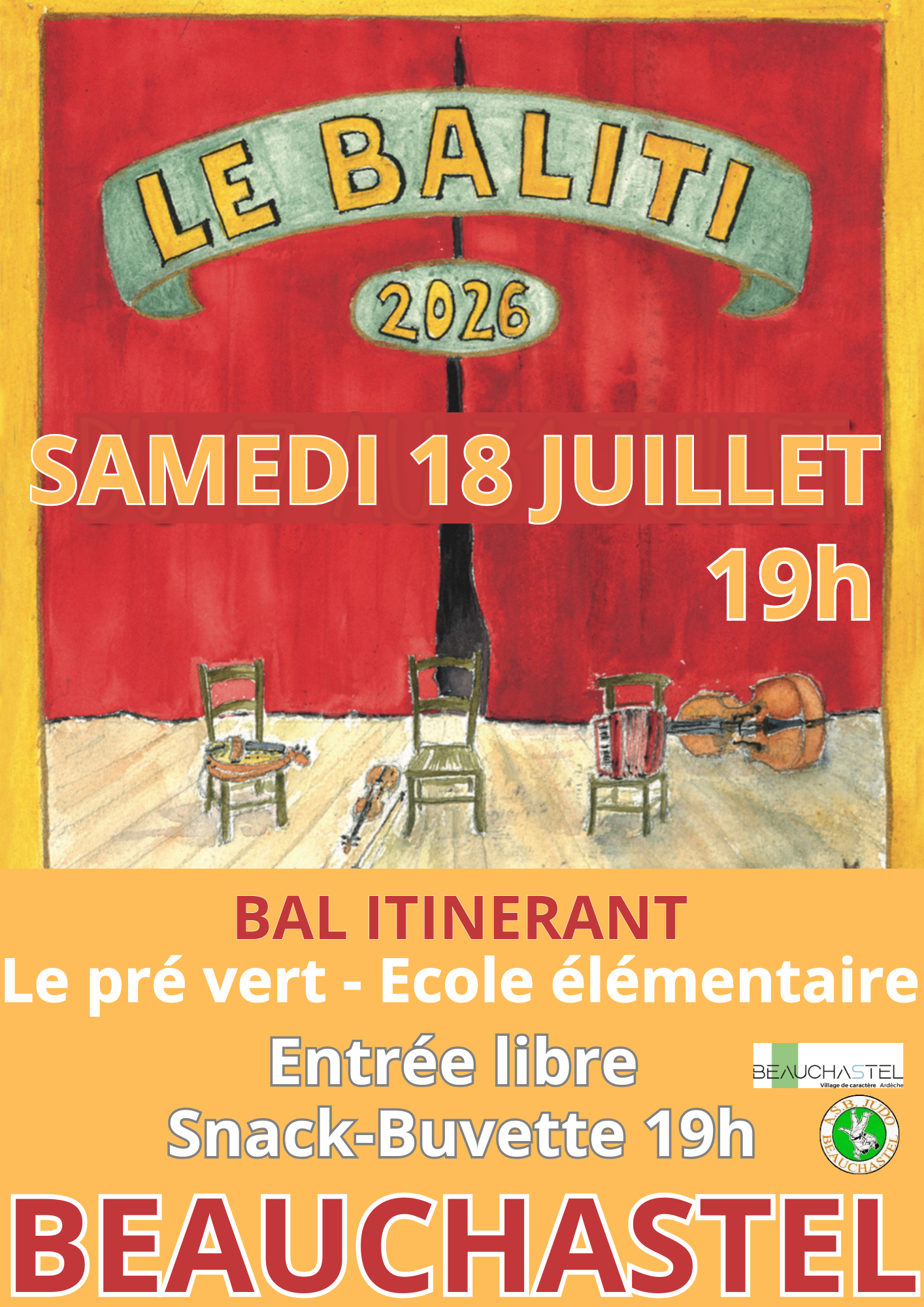 Soirée "Le Baliti" (repas suivi d'un bal folk)