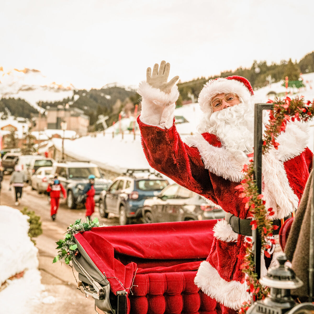 Une matinée avec le Le père Noël - Courchevel... Le 25 déc 2024