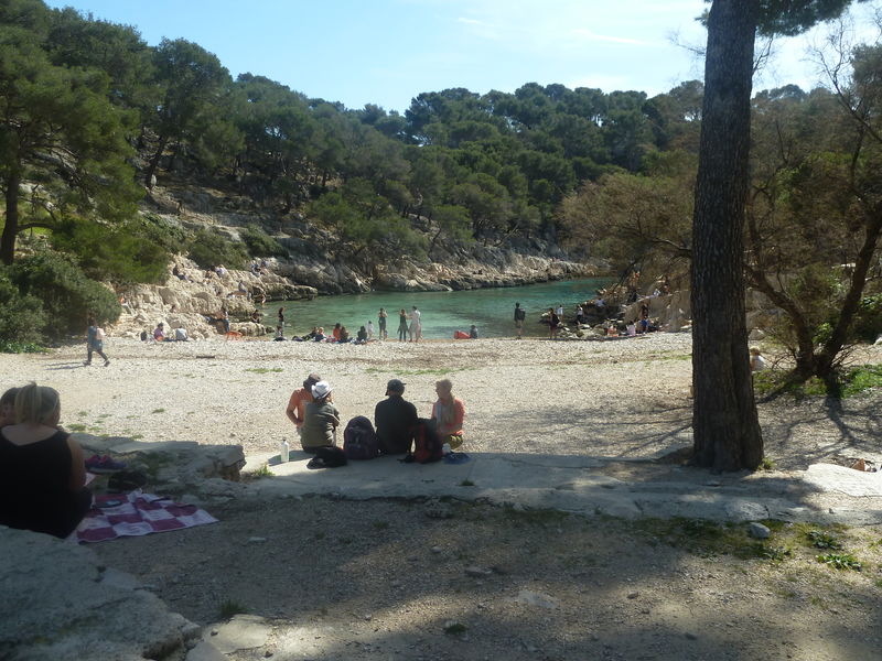 Plage calanque Port Pin