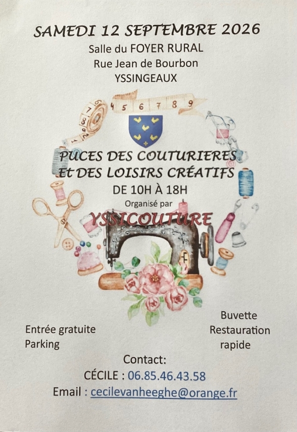 Puces des couturières et des loisirs créatifs