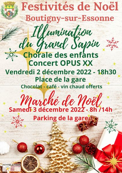Festivités de Noël à Boutigny-sur-Essonne