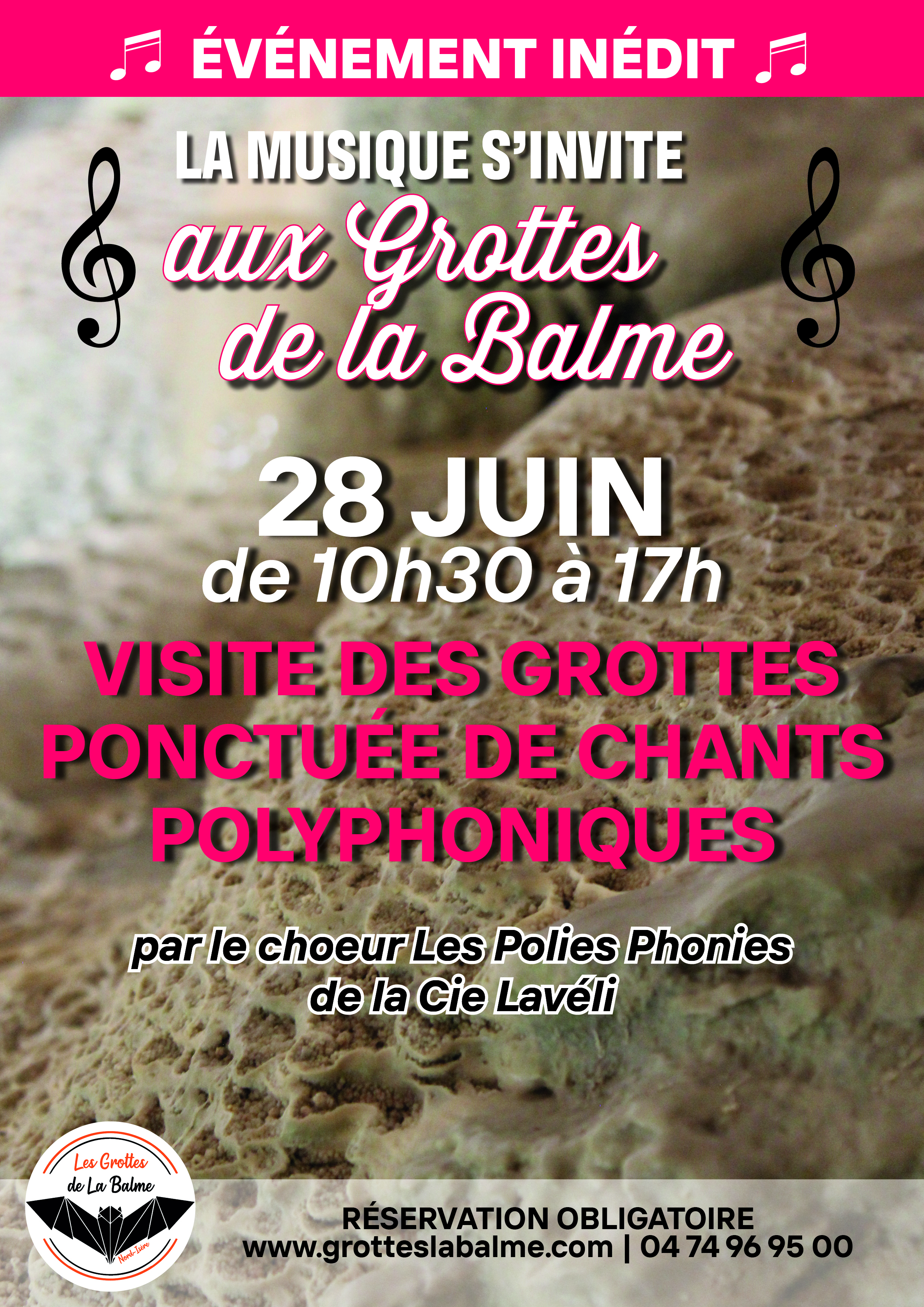 Chants polyphoniques aux Grottes de la Balme
