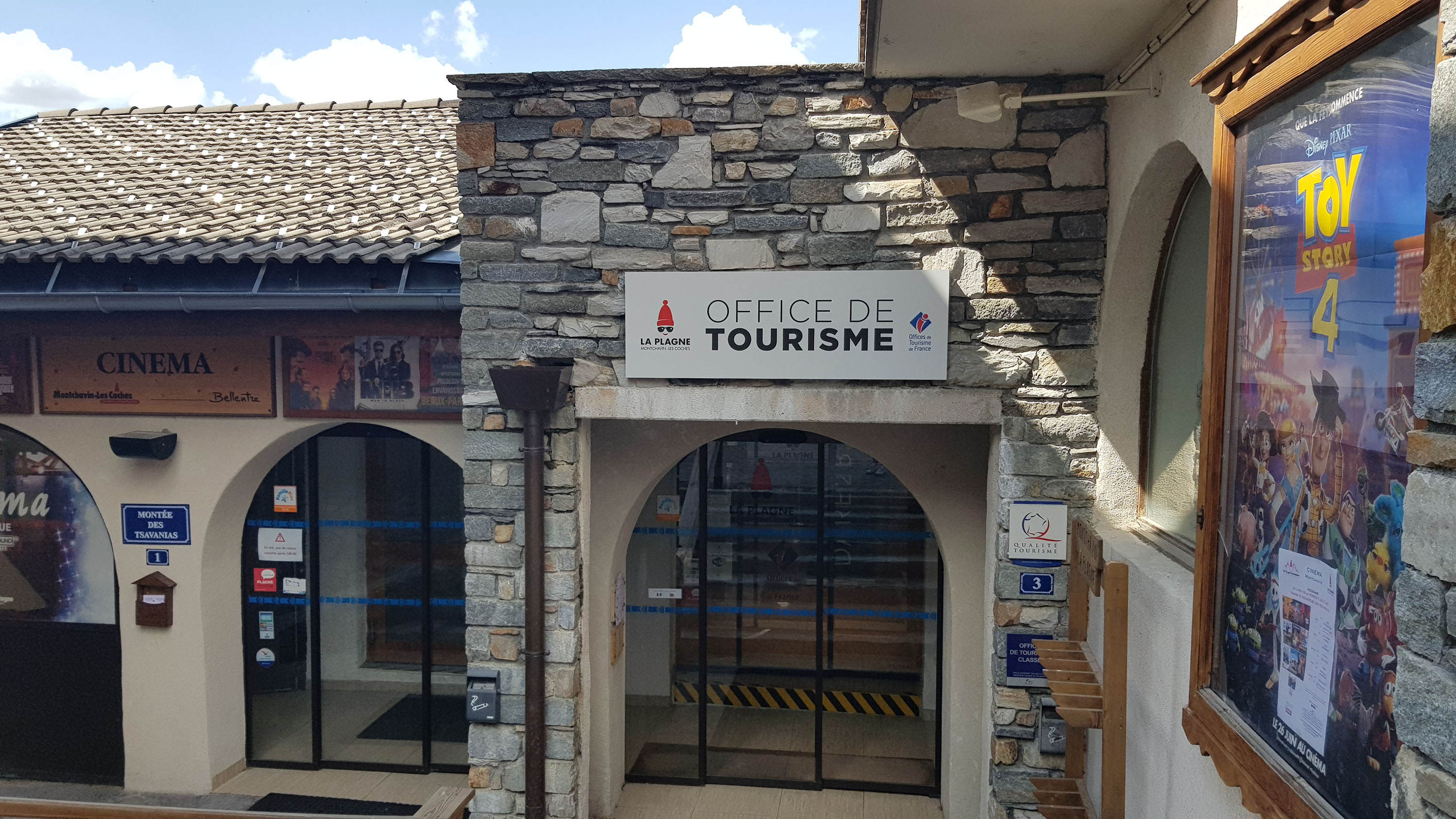 Entrée de l'Office de Tourisme