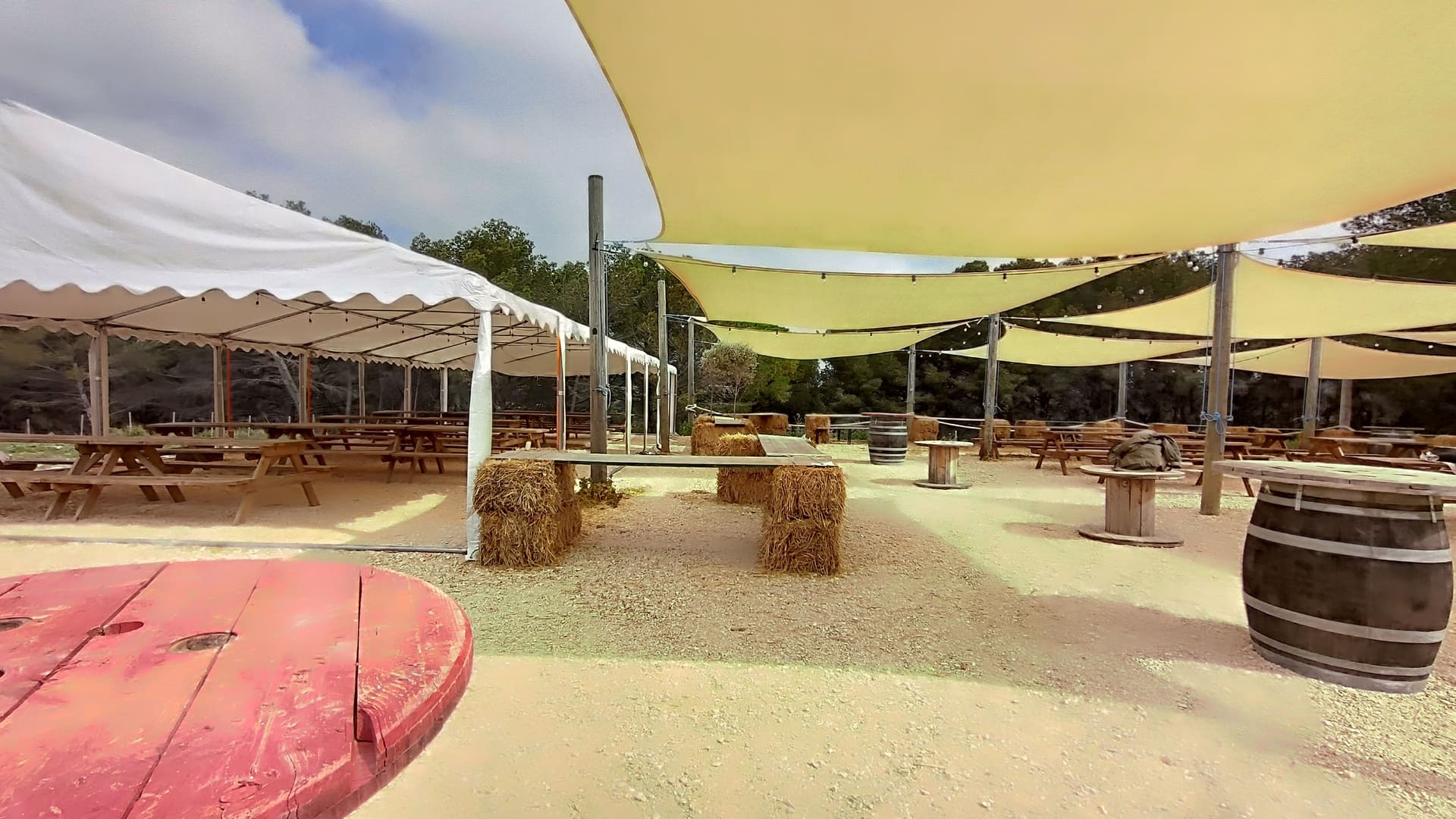 Ciné gourmand sous les étoiles à la ferme Aïoli Caganis