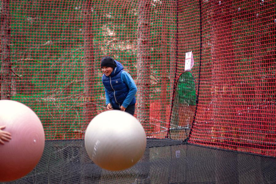 Animation au parcours filets