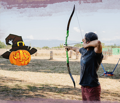 Découverte du tir à l'arc-spéciale Halloween