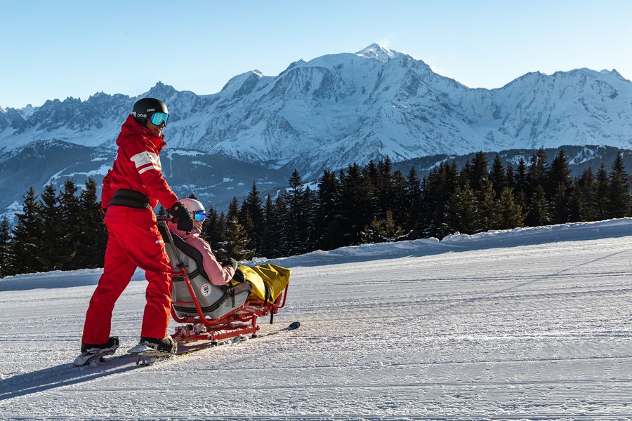 Handiski avec moniteur ESF