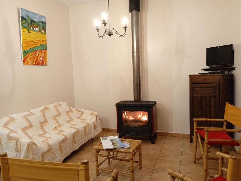 Salon Gîte rural Beaumoulin (n°255)- La Madeleine sur Loing -