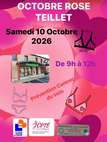 Octobre Rose à Teillet