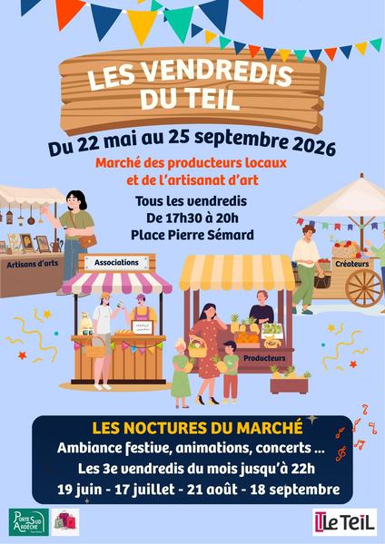 Marchés nocturnes_Le Teil