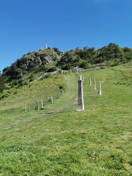 Chemin de Croix de la pointe de Miribel