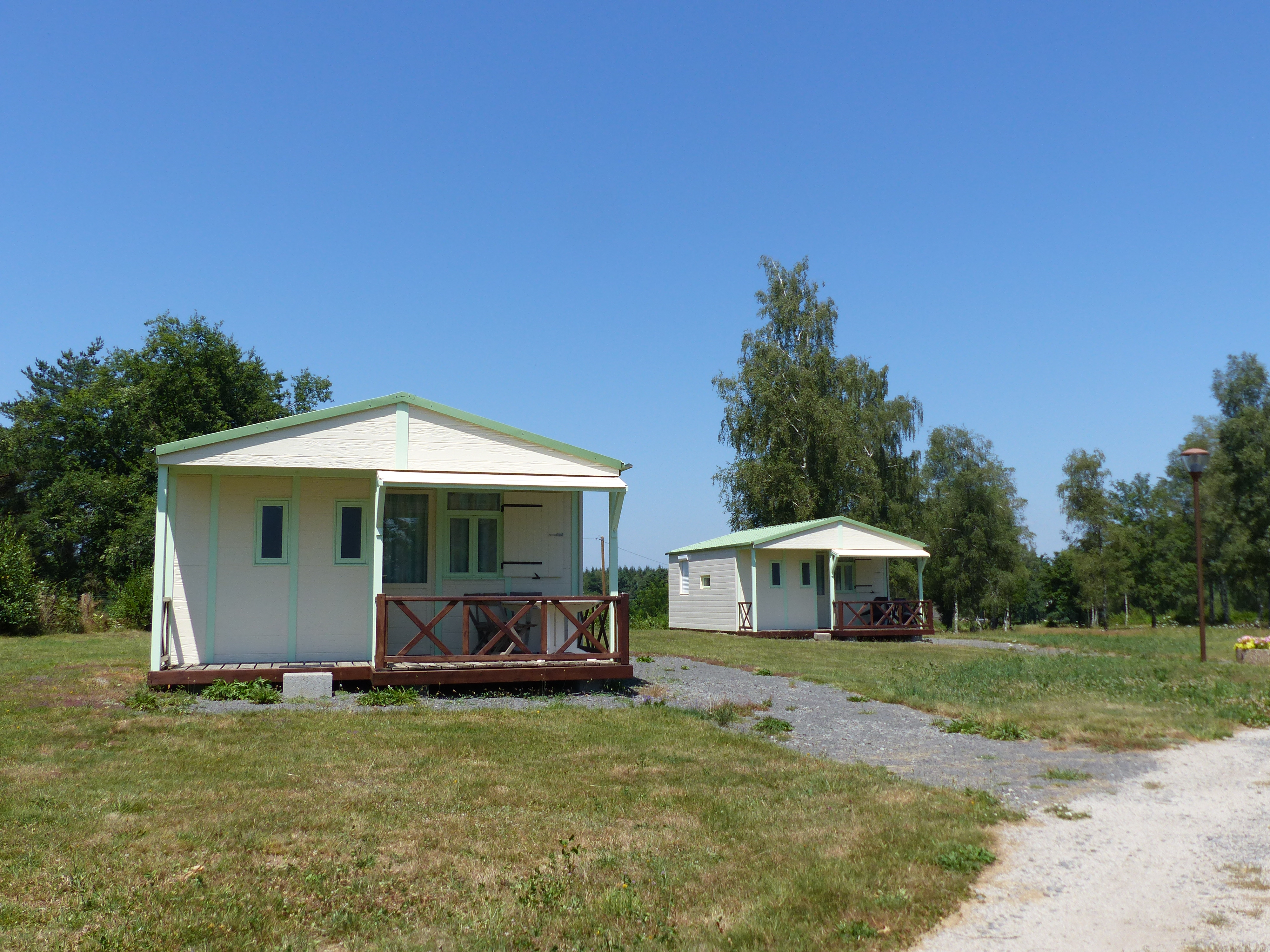 Les Chalets du camping de Béringer