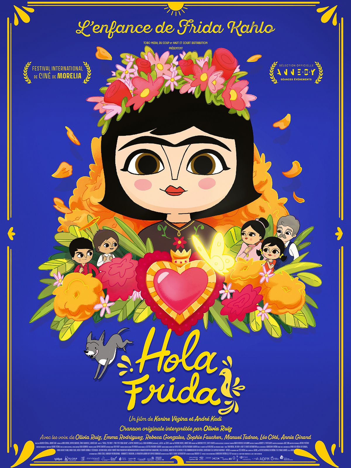 Alle leuke evenementen! : Projection cinéma du film Hola Frida | ciné-jeunesse